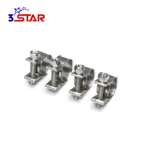 Mini abrazadera de manguera de acero inoxidable resistente y duradera abrazadera de clip de tubo