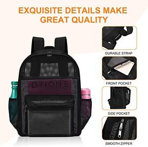 Free Sample Custom Drawstring Backpack Good Quality <b>Waterproof</b> Durable Mesh <b>Swim</b> & Dive Gear Accessory <b>Bag</b> - Product Image 2