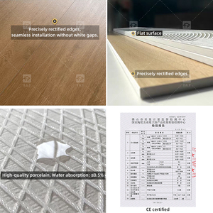 Azulejos de cerámica con efecto de acabado de grano de <span class=keywords><strong>madera</strong></span>, para suelo, tablones de <span class=keywords><strong>madera</strong></span> - Product Image 6