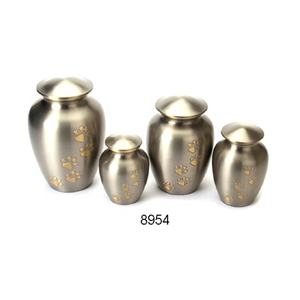 Urnas de cremación de latón macizo para cenizas humanas, urnas funerarias de latón de diseño lujoso para cenizas - Product Image 6