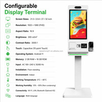 Terminal de autoservicio para cadenas de restaurantes con configuración de software y hardware personalizada y solución de pedidos digitales
