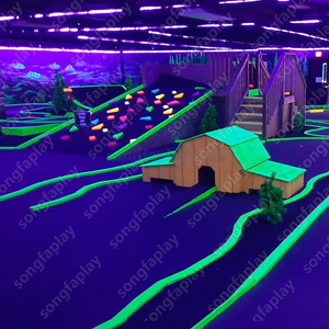 Kit d'accessoires <span class=keywords><strong>de</strong></span> <span class=keywords><strong>golf</strong></span> électrique miniature LED Songfa pour extérieur, tapis <span class=keywords><strong>de</strong></span> <span class=keywords><strong>golf</strong></span> 2m*4m, activités nocturnes familiales en intérieur, simulateur <span class=keywords><strong>de</strong></span> <span class=keywords><strong>golf</strong></span> mobile - Product Image 3