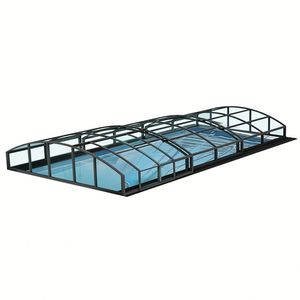 Enceinte de spa de sécurité automatique Couverture de toit coulissante de <span class=keywords><strong>piscine</strong></span> rétractable Enceintes de <span class=keywords><strong>piscine</strong></span> - Product Image 1