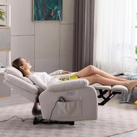 Bestseller Luxus Wohnzimmer Relax Öko-Leder Elektrischer Einzelner Relaxsessel