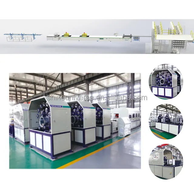 Shine Universe Fully Automatic Continuous FRP Pultrusion Equipment /15 T/20 T FRP Pultrusion Production Line Manufacturers