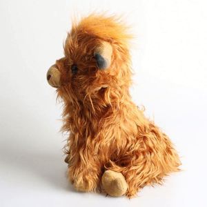 Juguetes de Peluche de Animales Realistas, Muñecos de Peluche Suaves y Coloridos, Regalo Promocional Escocés, Vaca de las Tierras Altas - Product Image 3