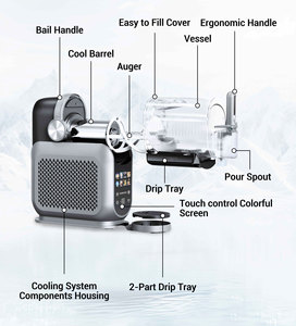 Thương mại 1.8L công suất lớn xe tăng nhỏ cầm tay hoàn toàn tự động điều khiển cảm ứng thông minh slushie máy - Product Image 6