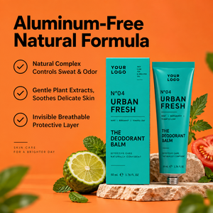 Bálsamo Desodorante con Extractos de Plantas Sin Aluminio, Protección contra el Olor Todo el Día, Suaviza la Piel, Refrescante, No Pegajoso, Sin Manchas, Aroma a Menta Fresca - Product Image 4