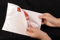 Fangda taille sur mesure pour papier lettre liste d'emballage enveloppe adhésive étiquette d'expédition pochette/manche