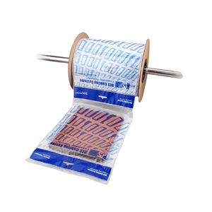 Pre cuộn ống bao bì tùy chỉnh in logo LDPE nhựa pre-mở túi poly Túi tự động trên một cuộn sản xuất Túi cuộn - Product Image 1