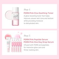 Kit de Prueba Medicube Salmon DNA PD&RN Glass Glow Mini, Set de Cuidado Facial con Tónico y Sérum, Cosmética Coreana