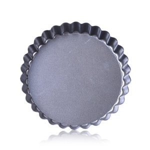 Không dính lớp phủ bánh công cụ thép carbon trứng Tart tấm cho bánh Pizza nướng Tart tấm cho bánh nướng quiche pho mát bánh món tráng miệng - Product Image 6