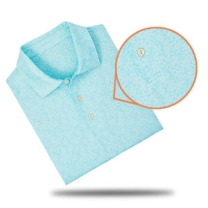 OEM de alta calidad logotipo personalizado bordado 88% poliéster 12% Spandex ajuste seco Atlético Golf ropa de bambú viscosa Polos - Product Image 3