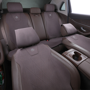 9D หุ้มเบาะรถยนต์หรูหราหนัง Pu อัตโนมัติ Sitzbezug พร้อมถุงลมนิรภัยสำหรับ Volvo Mercedes Toyota - Product Image 5