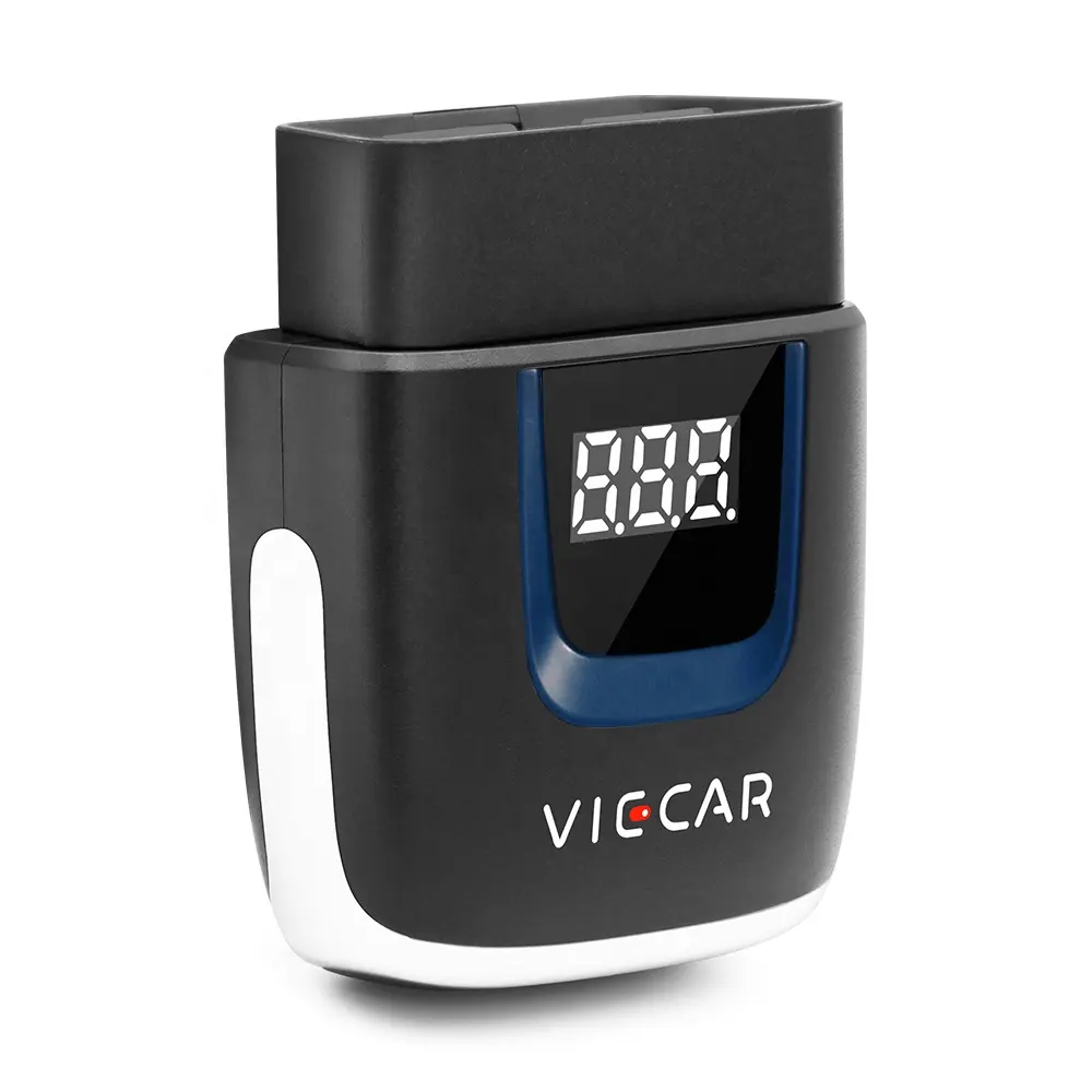 Scanner adaptador viecar vp003 obd2 v2.2, ferramenta de diagnóstico automotivo com adaptador elm327