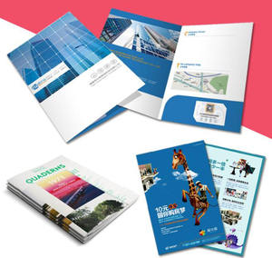 Carpeta <span class=keywords><strong>de</strong></span> Presentación Personalizada, Carpeta <span class=keywords><strong>de</strong></span> Archivo <span class=keywords><strong>de</strong></span> Papel con Folleto y Volante - Product Image 2