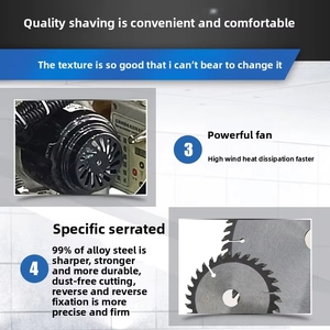 Sliding Push Table Saw Folding Brushless Silent Submaster Woodwor Stand <b>Work</b> <b>Station</b> Mobile Circular Saw Woodworking S - Product Image 6