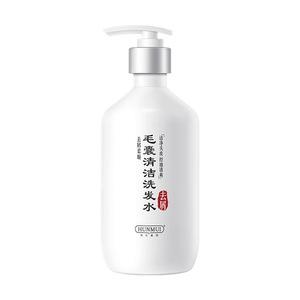 Hunmui Follicle Cleansing <b>Shampoo</b> 2-In-1 Herbal Salicylic Acid Anti-Dandruff Deep Cleansing For Oily Hair Female - Product Image 1