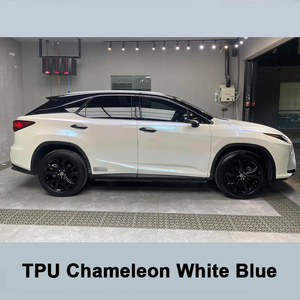 <span class=keywords><strong>8</strong></span> साल की वारंटी रंग बदल रहा TPPF गिरगिट सफेद नीले रंग की सुरक्षा लपेटा उच्च गुणवत्ता वाली सुपर एंटी स्क्रैच फिल्म - Product Image 3