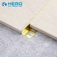 Profilé en L pour mur, service OEM personnalisé en usine avec logo et emballage, garniture d'angle en aluminium pour carrelage