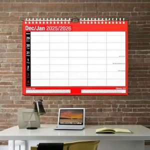 Hot Sale 2026 2027 OEM Weekly Planner <b>Calendar</b> Spiral Custom Printed Daily Wall <b>Calendar</b> - Product Image 6