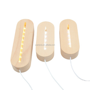 אשליה תלת מימדית אופטית LED אור לילה רך חם לבן גיטרה מנורת ליד המיטה מלבן ילדים אוהבי מוזיקה מתנת חג המולד סלון - Product Image 4