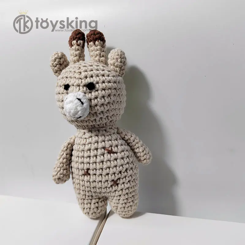 Custom Made Stuffed Animals Crochet Giraffe Kids Plush Toys&Toys Wholesale Company Shenzhen