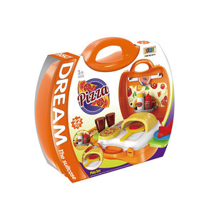 Nuevo diseño <span class=keywords><strong>de</strong></span> <span class=keywords><strong>cocina</strong></span> <span class=keywords><strong>de</strong></span> plástico <span class=keywords><strong>juego</strong></span> juguete <span class=keywords><strong>de</strong></span> comida <span class=keywords><strong>pizza</strong></span> juguetes en la maleta - Product Image 2