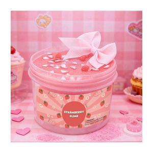 Bingsu Handmade Imaginative Craft Kit Crunchy Foam Beads Fluffy <b>Slime</b> Mixed Pastel Clay Textures Soft Fragrant DIY Toy for Kids - Product Image 2