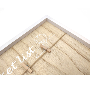 Marcos De Madera <span class=keywords><strong>para</strong></span> decoración del hogar, marco De Madera flotante, diseño moderno - Product Image 3