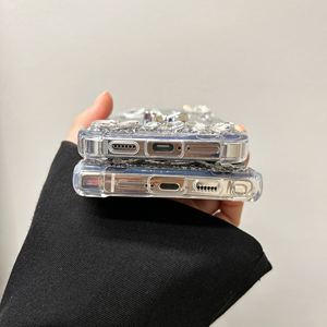 Per Samsung S25 Edge Luxury Glitter Bow diamante specchio TPU custodia protezione antiurto per Galaxy S23 S24 S22 A56 <span class=keywords><strong>a</strong></span> - Product Image 6