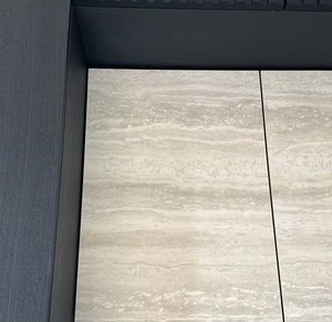 ชุดตู้ครัวสไตล์โมเดิร์นสั่งทำพิเศษ พร้อมไอส์แลนด์หรูหราหินอ่อน ไม้เนื้อแข็ง ดีไซน์ครัวมินิมอลระดับไฮเอนด์ - Product Image 3