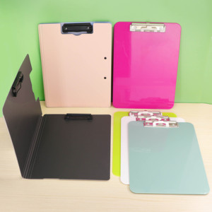 Yuzmei nhựa A4 A5 thư mục tập tin clipboard bằng văn bản Pad clipboard thư mục tập tin giấy bảng vẽ tùy chỉnh clipboard tập tin hardboard - Product Image 5
