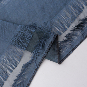 KEER Usine personnalisée TDD18M-L Tassel Stripe Tissu Polyester <span class=keywords><strong>Coton</strong></span> Robe pour femmes Sellerie voiture Jacquard tissé pour Voitures Vêtements - Product Image 3