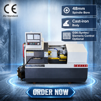 Mesin Bubut Horizontal Mesin Bubut Logam CK6130 Cnc Auto Lathe untuk Pemrosesan Logam