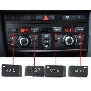 4F1820043 Pannello di Controllo Clima MMI AC, Interruttore, Copertura Decorativa per <span class=keywords><strong>Audi</strong></span> <span class=keywords><strong>A6</strong></span> C6 S6 <span class=keywords><strong>Avant</strong></span> 2005-2011 - Product Image 2