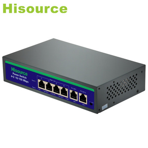 Hot bán 4*10/100M RJ45 cổng không được quản lý chuyển đổi PoE 24V Mạng <span class=keywords><strong>ethernet</strong></span> PoE chuyển đổi 48V cho HIKVISION IP Camera - Product Image 3