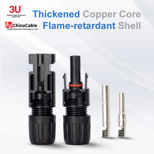 <span class=keywords><strong>Conector</strong></span> de Cable para Panel Solar Chinacable, TUV IP67 Impermeable, 4mm2 6mm2 <span class=keywords><strong>10mm2</strong></span> 30A 1000V, <span class=keywords><strong>Conector</strong></span> Fotovoltaico Solar - Product Image 1