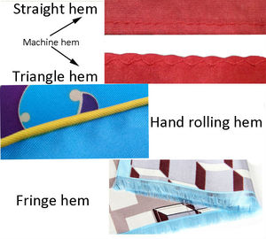 Haute Qualité <span class=keywords><strong>8mm</strong></span> Georgette En Soie Châle Écharpe Pour <span class=keywords><strong>Les</strong></span> Femmes - Product Image 4