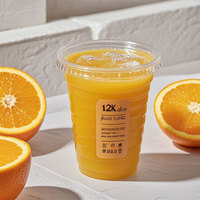 Gobelets en plastique jetables personnalisés avec logo Xinpai, 12 oz, pour les boissons à emporter lors de mariages