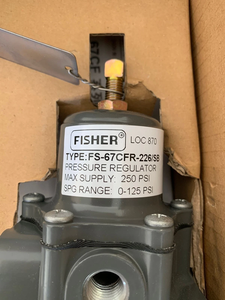 ตัวควบคุมแรงดันแก๊สอาร์กอน Fisherr FS-67CFR-226 พร้อมเกจวัดแรงดัน แบบเกลียว NPT ช่วงแรงดัน 0-125 PSI รุ่น 67CFR-226 ตัวควบคุมแรงดัน 67cfr-226 67cfr-239 67CF - Product Image 2