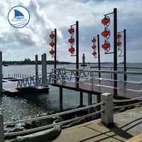 Ponton flottant en alliage d'aluminium Marnolin avec plateforme de marina pour yacht en mousse EPS, quai flottant Guangdong