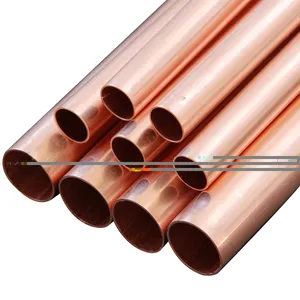 Tube de cuivre rouge pur C10100 C11000 C10200 C12000 dur 1/2 tuyau de cuivre rond de diamètre de 200mm