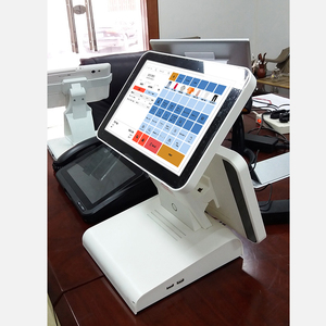 El precio más barato Intel Pos Terminal Pantalla dual POS Caja registradora 4G/WIFI/Bluetooth/NFC/Lector de tarjetas de identificación Pos <span class=keywords><strong>Cajero</strong></span> - Product Image 4