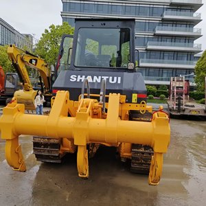 รถดันดินขนาดเล็ก SHANTUI SD16 175 แรงม้า เครื่องยนต์คัมมินส์ พร้อมปั๊มไฮดรอลิกและลูกปืน ราคาถูก - Product Image 6