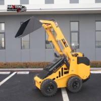 Ventes directes d'usine Chargeuses diesel Kubota bon marché Chargeuses télescopiques sur pneus Mini chargeuses compactes avec accessoires