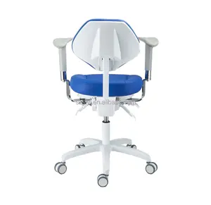 Hospital Ergonomic Saddle Stool Assistant For Doctors Nurses Dentist Chair For Dental Procedures