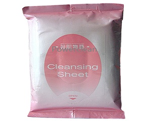 Lingettes désinfectantes antibactériennes POWERCLEAN pour le visage et le <span class=keywords><strong>corps</strong></span>, 15x20cm, emballage en sachet aluminium non tissé, usage adulte - Product Image 1