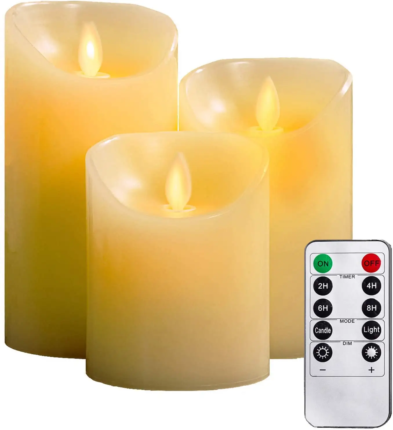 Flameless LED Candles  Outdoor Waterproof Battery Operated Candles