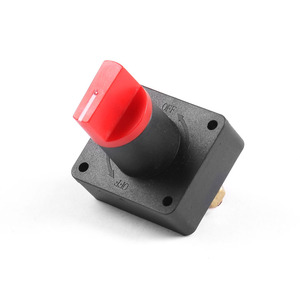 Interrupteur de déconnexion de batterie rotatif universel miniature 12V 100A Marche-Arrêt Neuf en plastique - Product Image 2